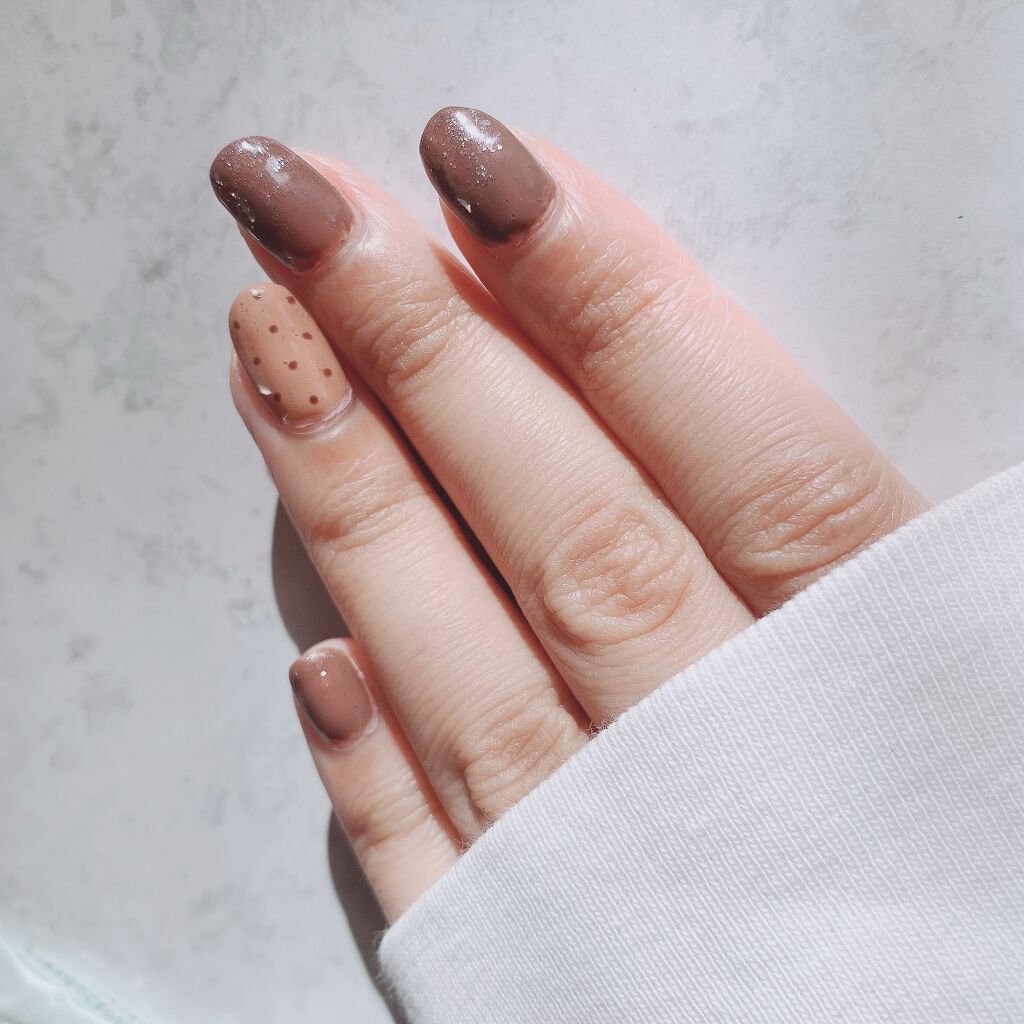 ネイル工房白パケカラージェル/ネイル工房/ジェルネイルを使ったクチコミ（1枚目）