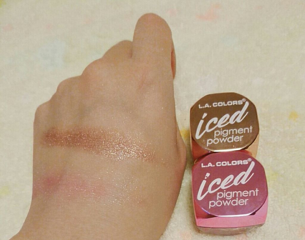 アイスピグメントパウダー/サンキューマート/単色アイシャドウを使ったクチコミ（2枚目）