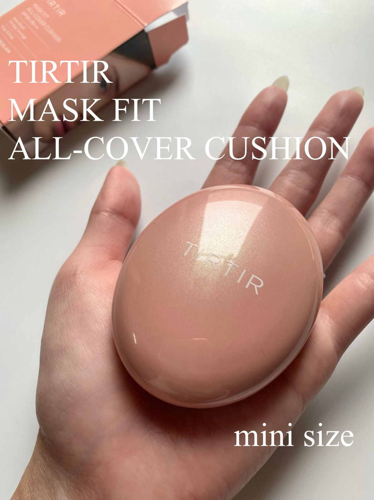 マスクフィットオールカバークッション/TIRTIR(ティルティル)/クッションファンデーションを使ったクチコミ（1枚目）