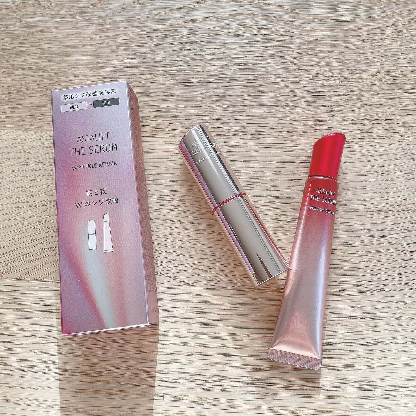 ザ セラム リンクルリペア 朝用 /アスタリフト/美容液を使ったクチコミ（1枚目）