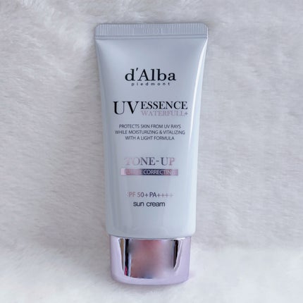 ダルバ ウォータフル トーンアップ サンクリーム(パープル)/ダルバ/日焼け止めクリームを使ったクチコミ(1枚目)