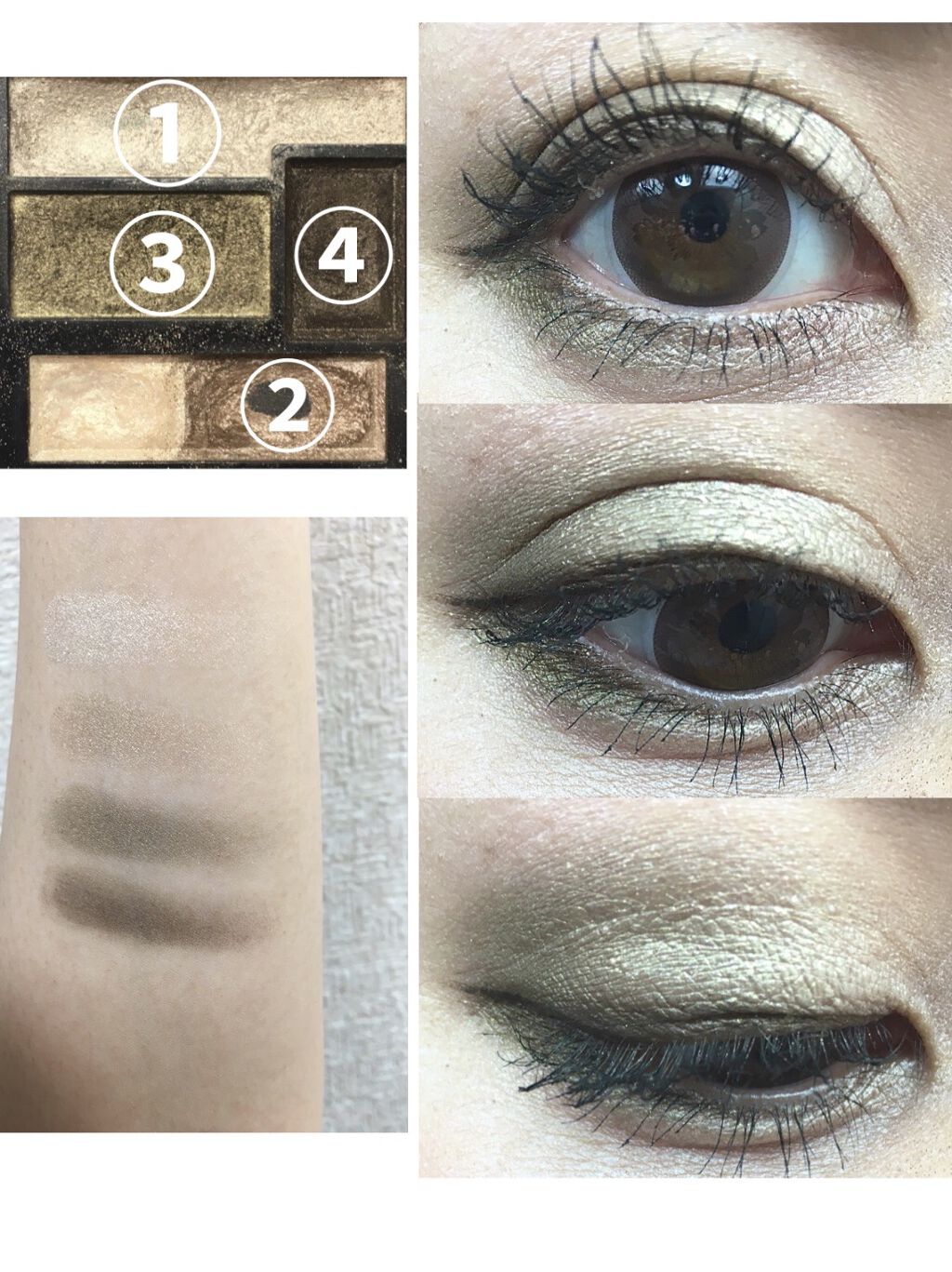 トラップインパクトアイズ/KATE/アイシャドウパレットを使ったクチコミ（2枚目）