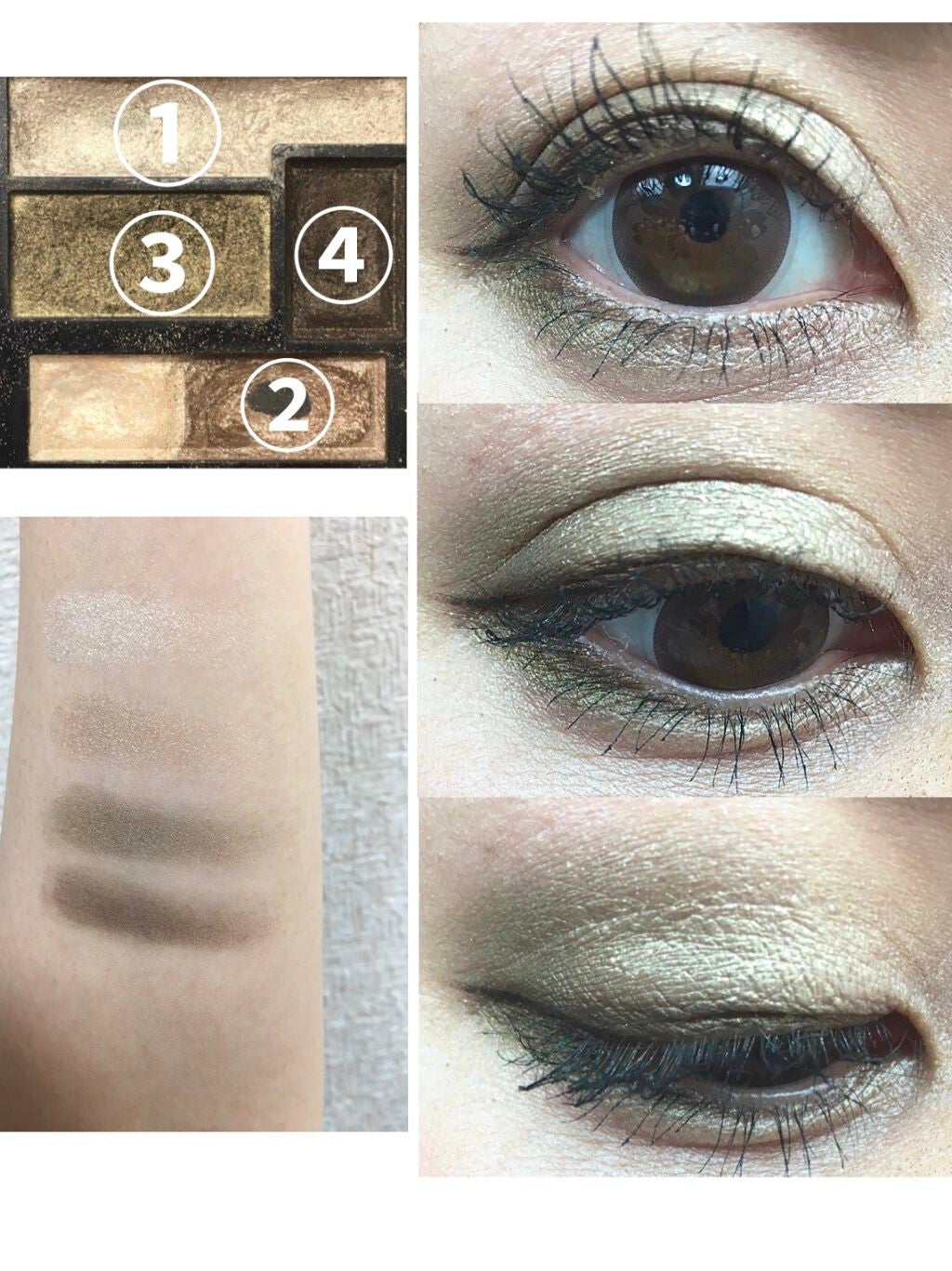 トラップインパクトアイズ/KATE/アイシャドウパレットを使ったクチコミ(2枚目)