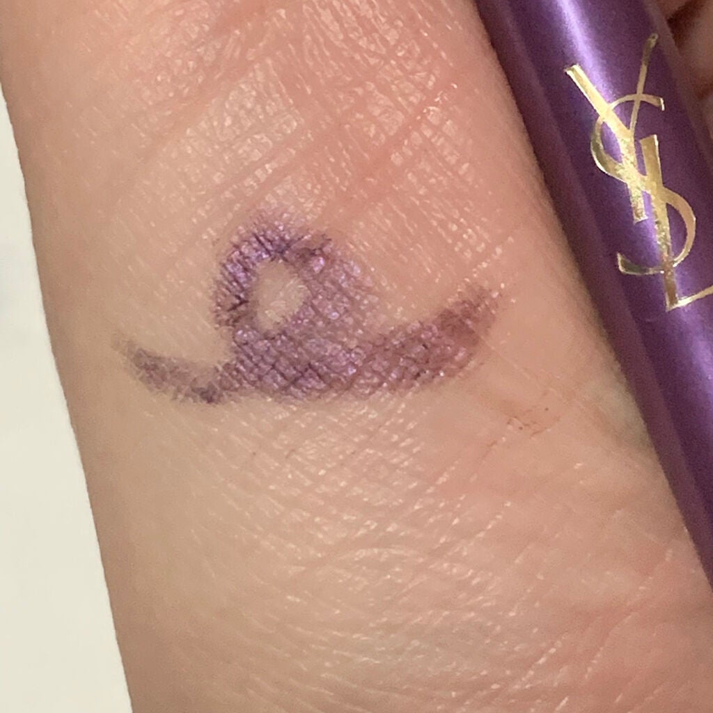 クラッシュライナー スティロ ウォータープルーフ/YVES SAINT LAURENT BEAUTE/ペンシルアイライナーを使ったクチコミ(4枚目)