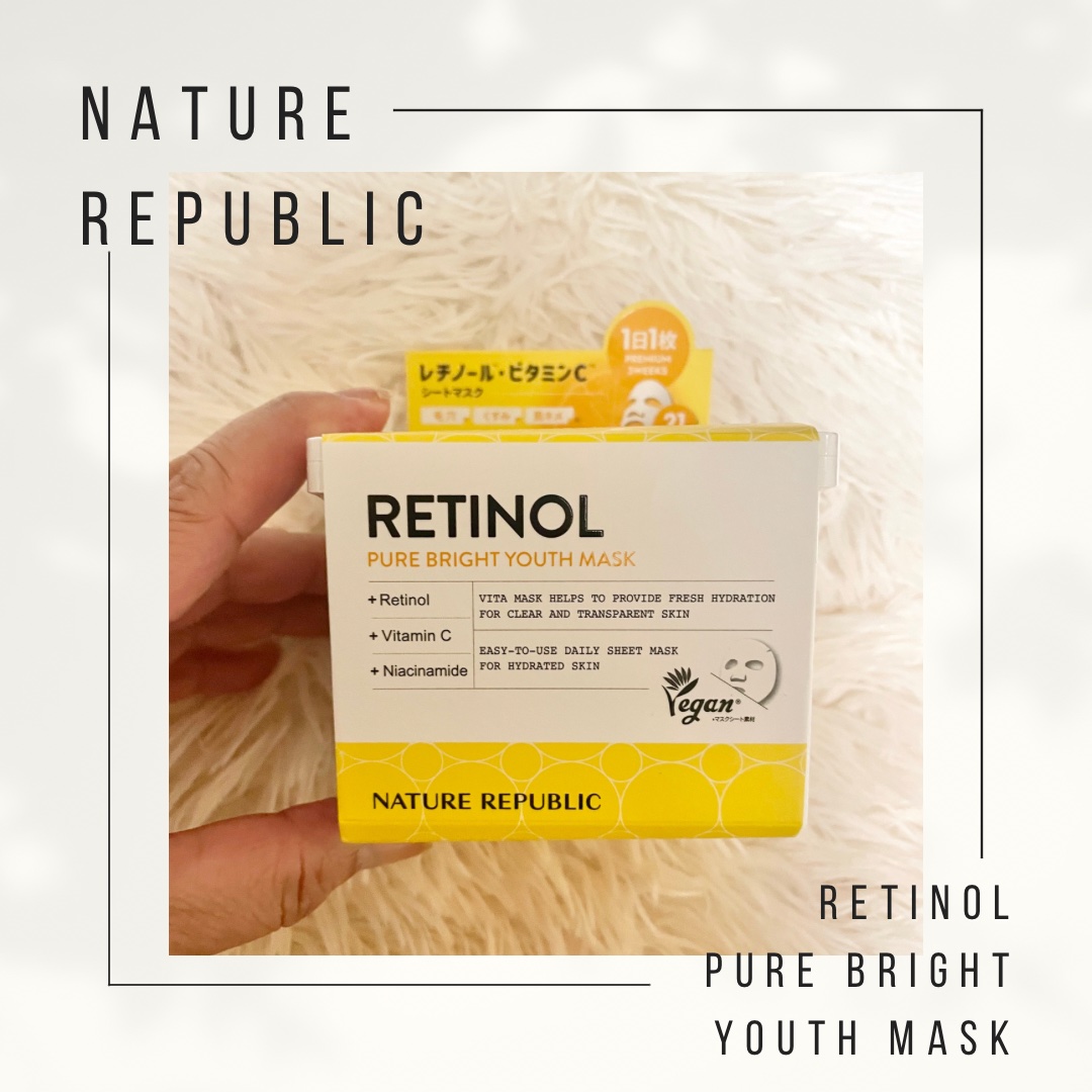 キューブマスク レチノール/ネイチャーリパブリック/シートマスク・パックを使ったクチコミ（1枚目）