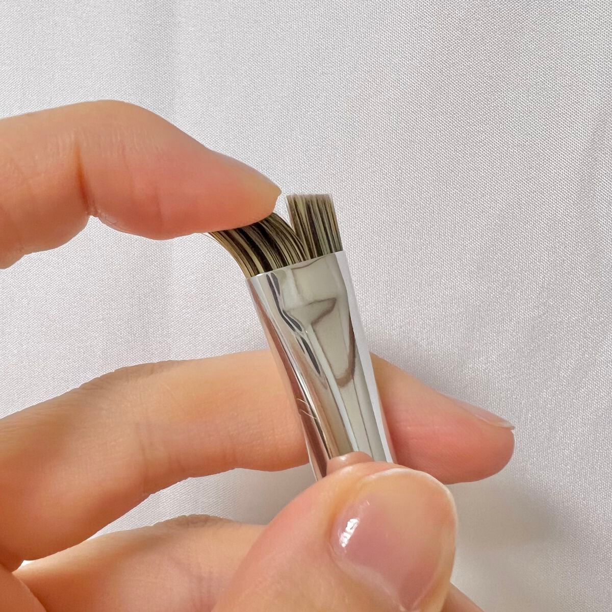 ダブルエンドアイブロウブラシ スマッジタイプ/ロージーローザ/メイクブラシを使ったクチコミ(4枚目)