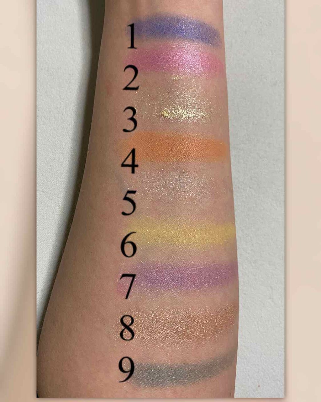 UR GLAM BLOOMING EYE COLOR PALETTE/U R GLAM/アイシャドウパレットを使ったクチコミ(3枚目)