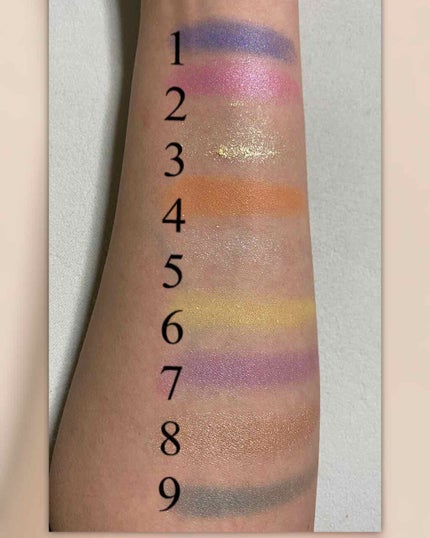UR GLAM BLOOMING EYE COLOR PALETTE/U R GLAM/アイシャドウパレットを使ったクチコミ(3枚目)