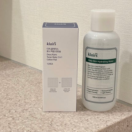 デイリースキンハイドレーティングウォーター(500ml)/Klairs/化粧水を使ったクチコミ(1枚目)