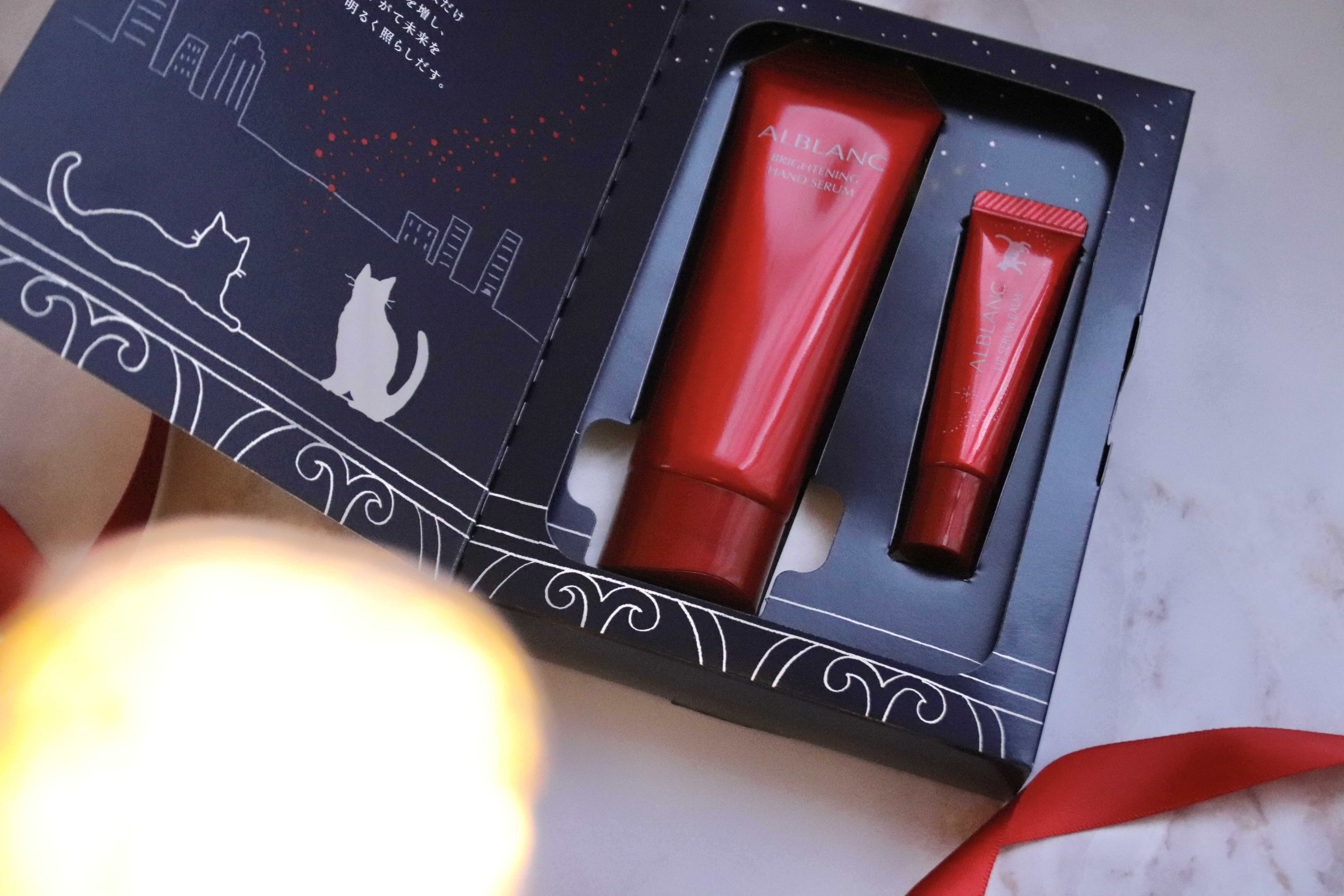 ハンド&リップ セラム セット/ALBLANC/その他キットセットを使ったクチコミ（2枚目）