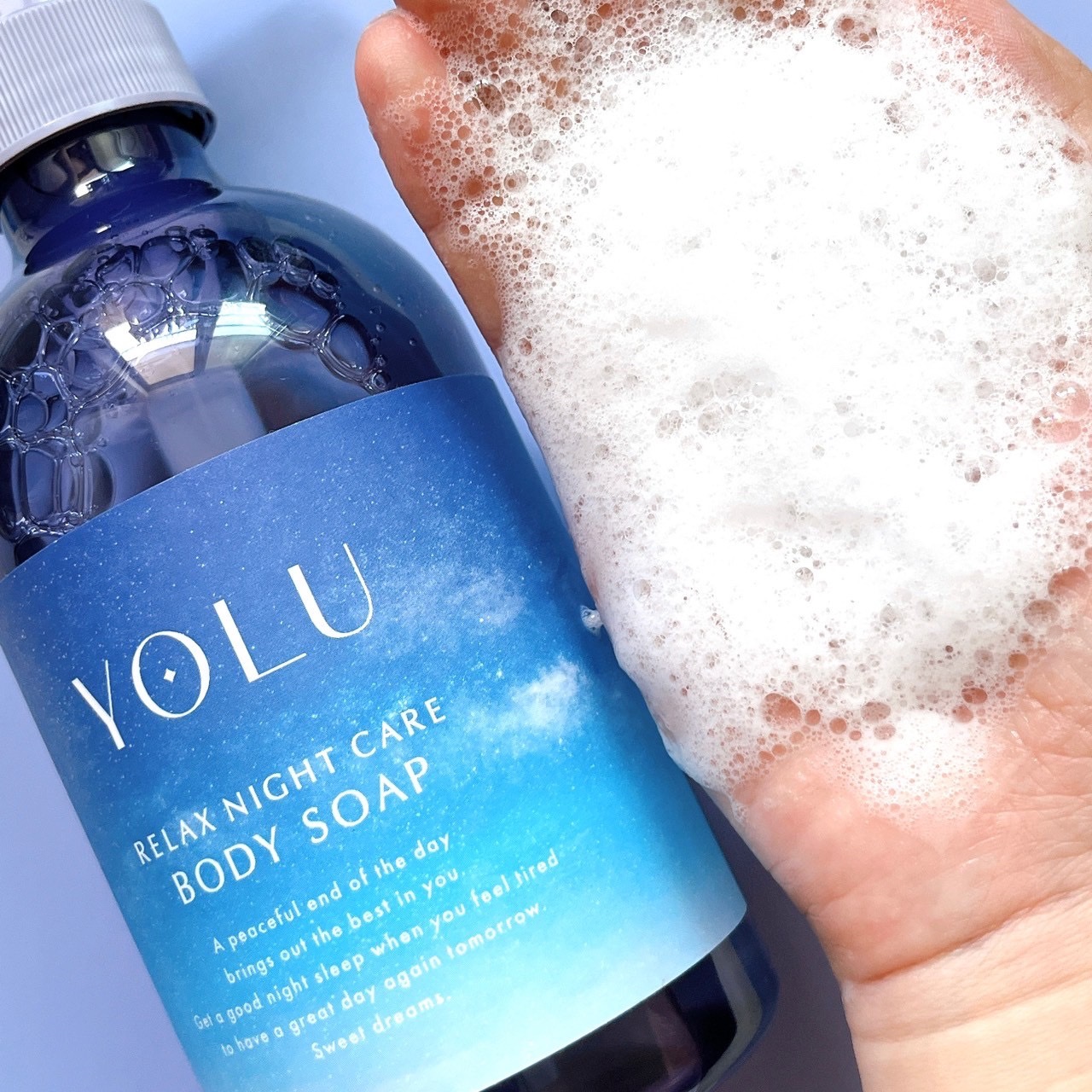 リラックスナイトケアボディソープ 440ml/YOLU/ボディソープを使ったクチコミ（3枚目）