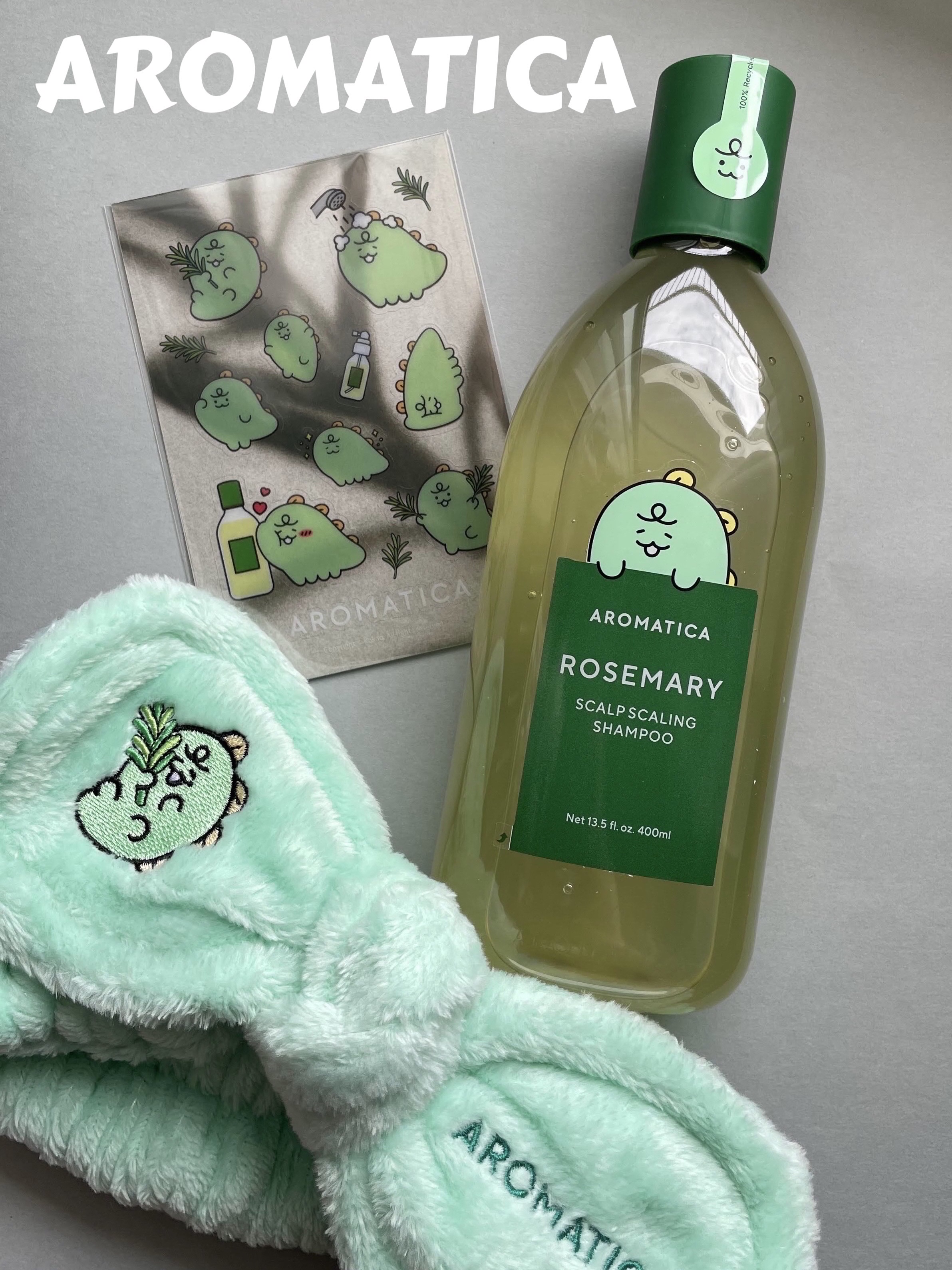 ローズマリースカルプスケーリングシャンプー/AROMATICA/市販シャンプーを使ったクチコミ（1枚目）