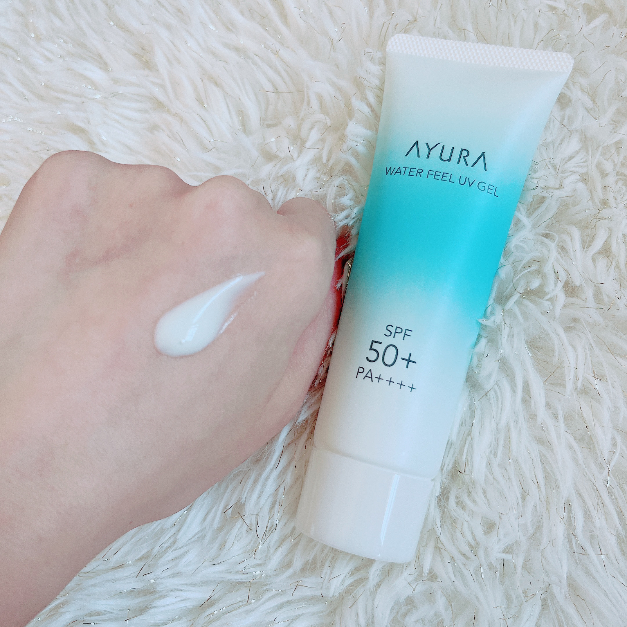 ウォーターフィールUVジェルα/AYURA/日焼け止めジェルを使ったクチコミ（2枚目）