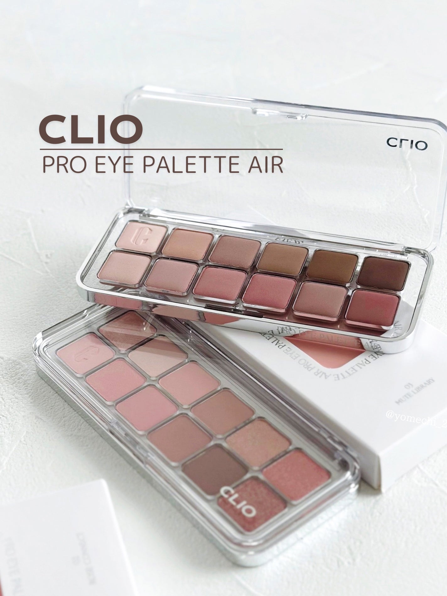 プロ アイ パレット エアー/CLIO/アイシャドウパレットを使ったクチコミ(1枚目)