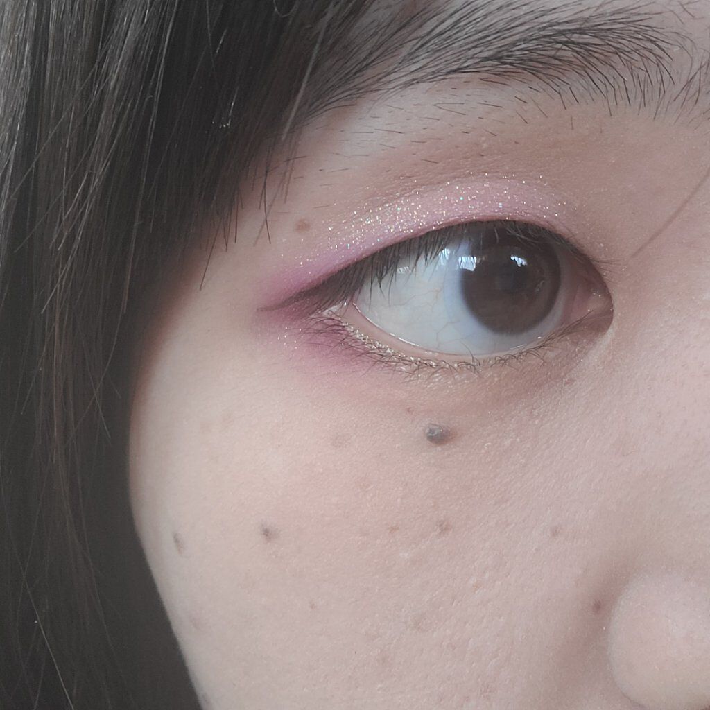 マイベストライナー ネイビーグレー/ドーリーウインク/リキッドアイライナーを使ったクチコミ（2枚目）