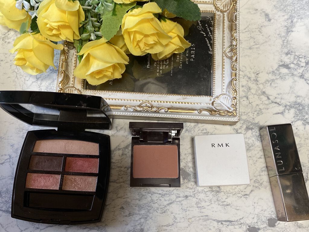 マージングカラーリップブラッシュ/LUNASOL/口紅を使ったクチコミ（1枚目）