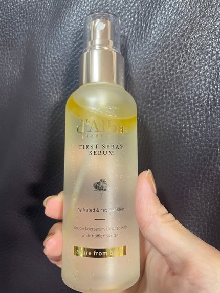 ダルバ ホワイトトリュフファーストスプレーセラム/ダルバ/ミスト状化粧水を使ったクチコミ(1枚目)