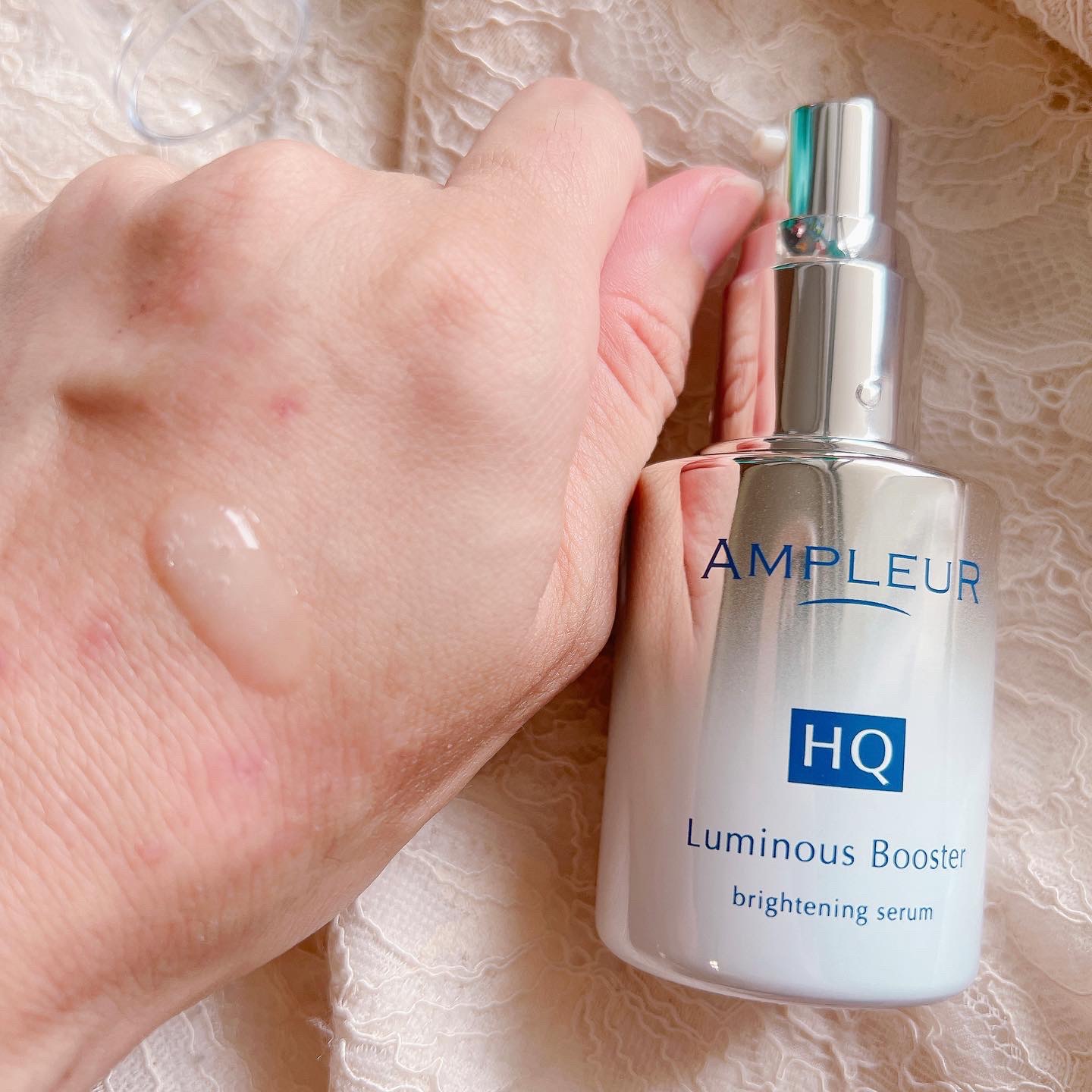 ルミナスHQブースター/アンプルール/ブースター・導入液を使ったクチコミ（3枚目）