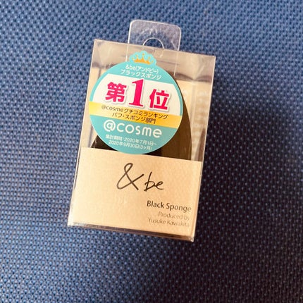 &be ブラックスポンジ/&be/パフ・スポンジを使ったクチコミ(2枚目)