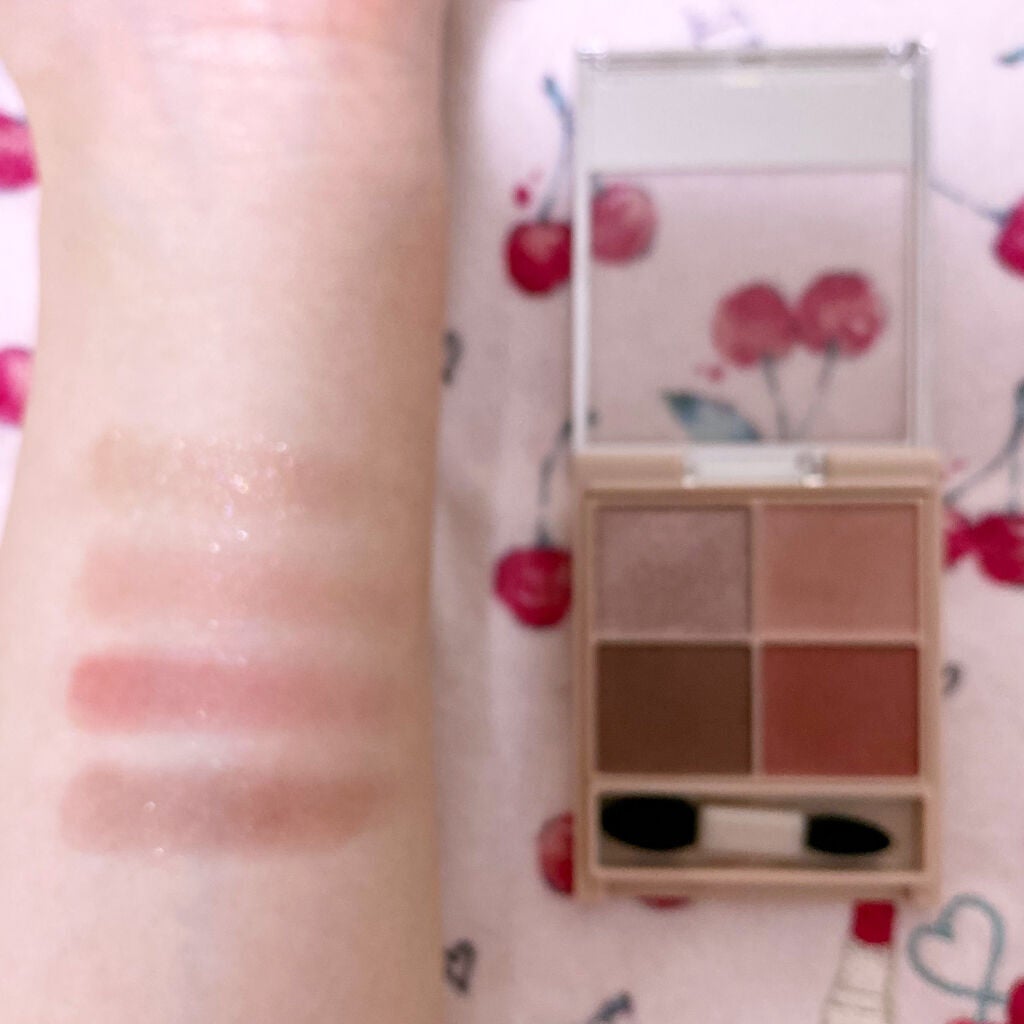 シルキースフレアイズ(マットタイプ)/キャンメイク/アイシャドウパレットを使ったクチコミ(3枚目)