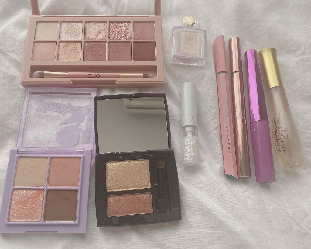 ネオンムーンベターザンアイズ  #01 Dry Mango Tulip/rom&nd/アイシャドウパレットを使ったクチコミ（1枚目）