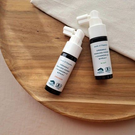 マヌカハニー+カモミールスプレー/made of Organics/その他オーラルケアを使ったクチコミ(2枚目)