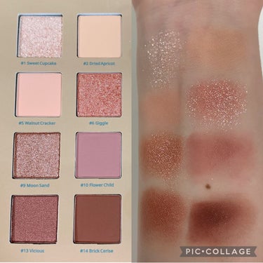 Blaze & Glaze Shadow Palette/Dear.own/パウダーアイシャドウを使ったクチコミ（3枚目）