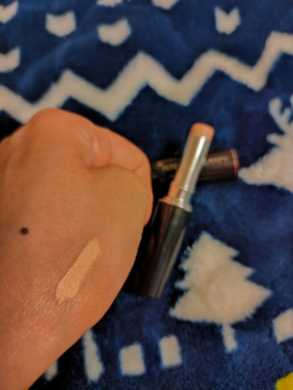 コンシーラー(シミ・ソバカス用) ライトベージュ/グレイシィ/スティックコンシーラーを使ったクチコミ（2枚目）