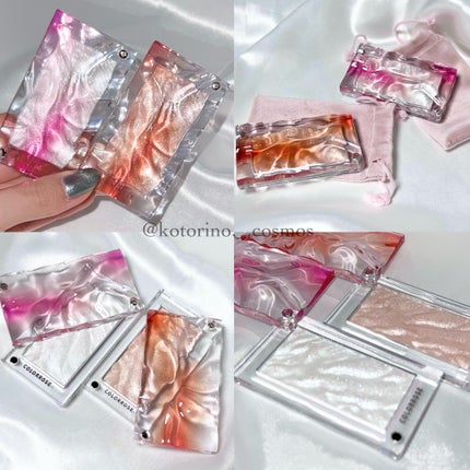 水面ハイライト /COLORROSE/パウダーハイライトを使ったクチコミ(7枚目)