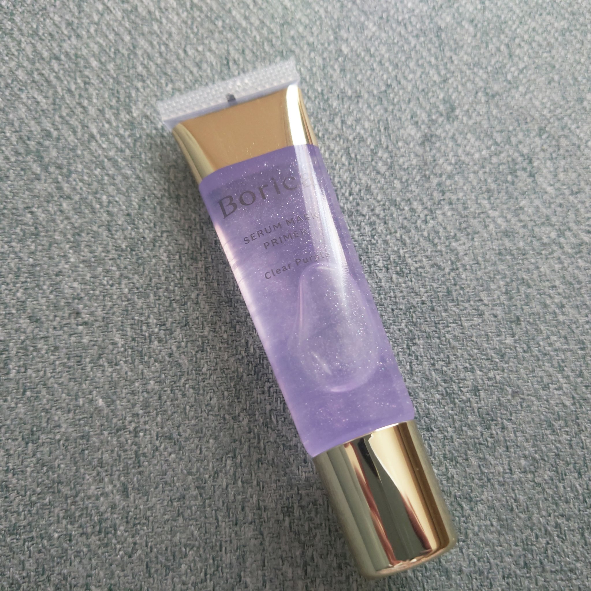 Borica 美容液マスクプライマー＜クリアパープル＞のクチコミ「アウトレットで安くなってたので購入！
ずーーーーっと気になってたもの！
“ Borica美容液.....」（1枚目）