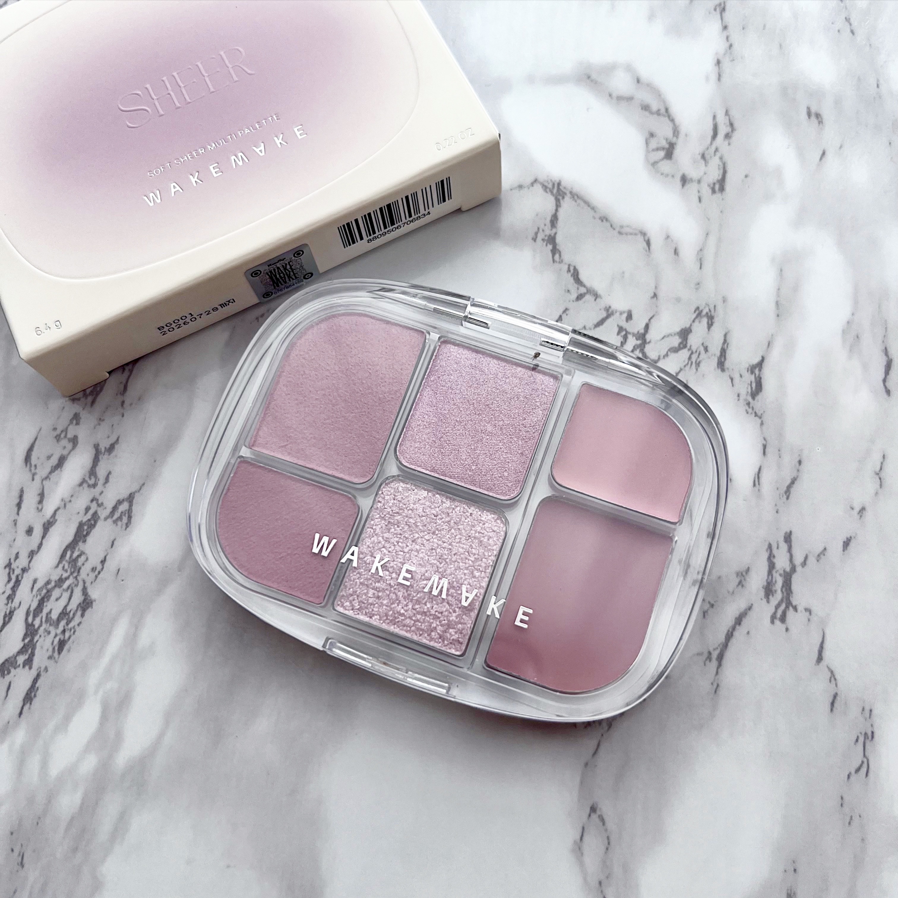 ソフトシアーマルチパレット/wakemake/アイシャドウパレットを使ったクチコミ（2枚目）