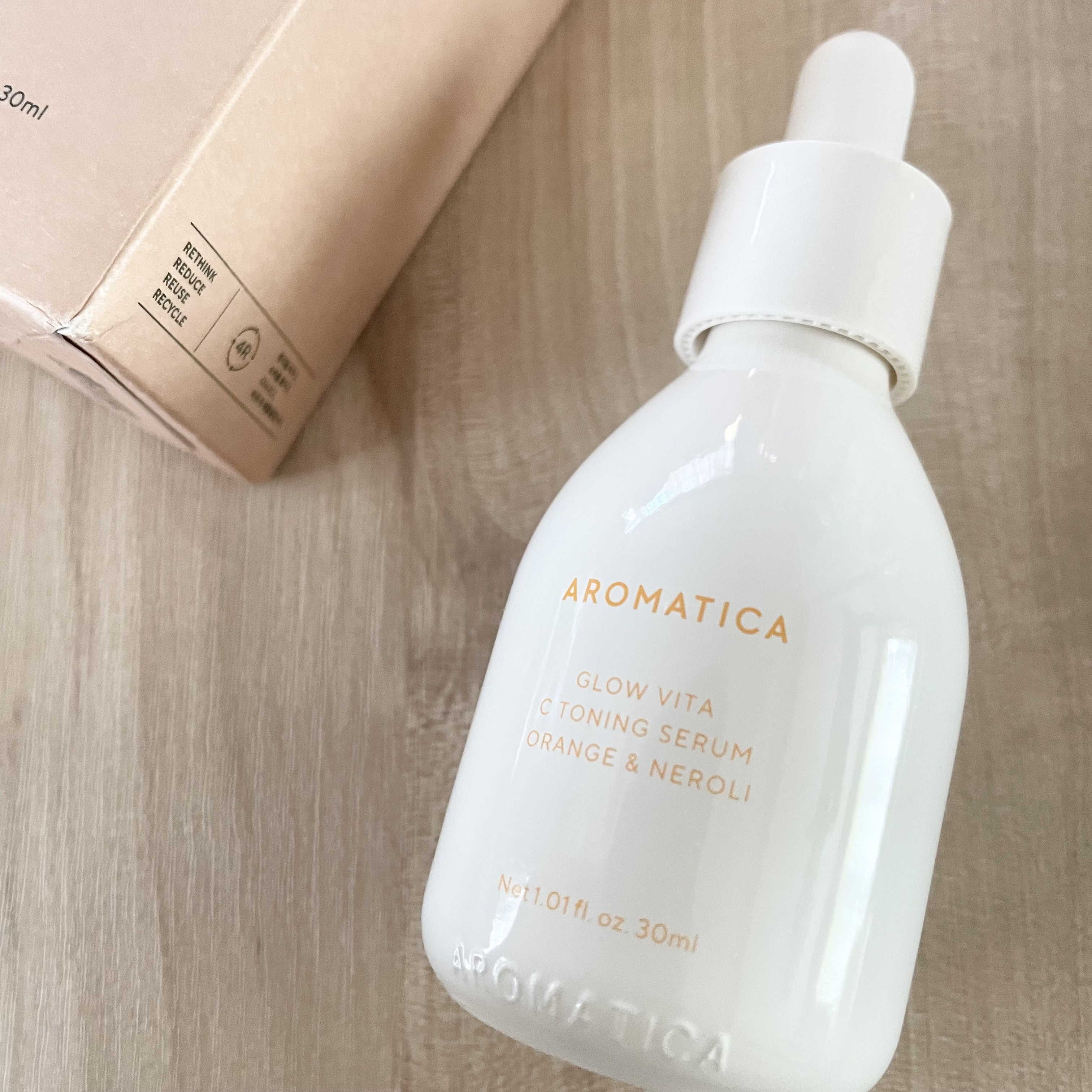 グロービタCトーニングセラム/AROMATICA/美容液を使ったクチコミ（2枚目）