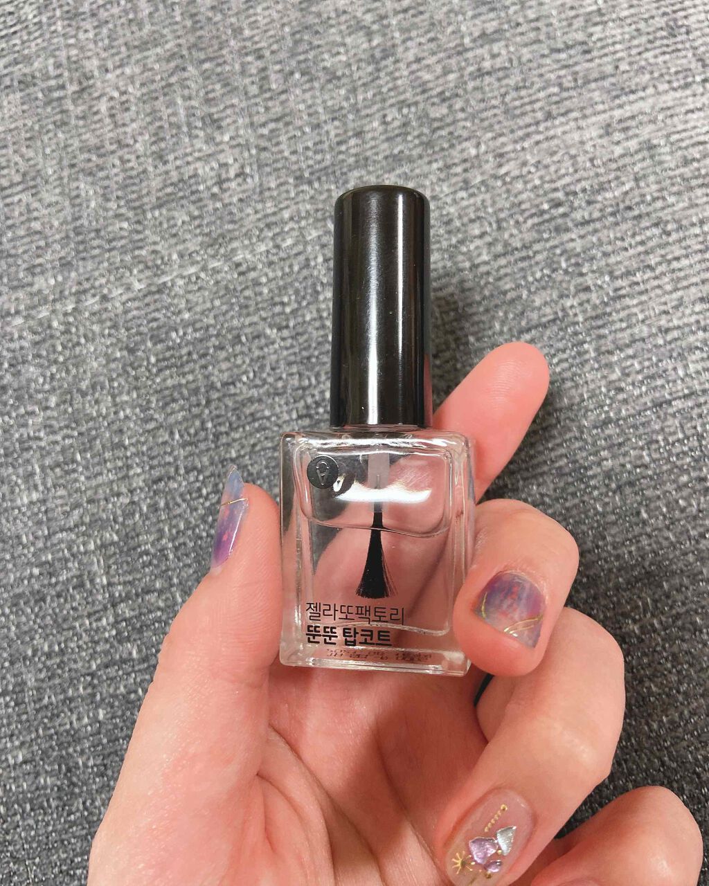 ネイルシール/Qoo10/ネイルシールを使ったクチコミ（2枚目）