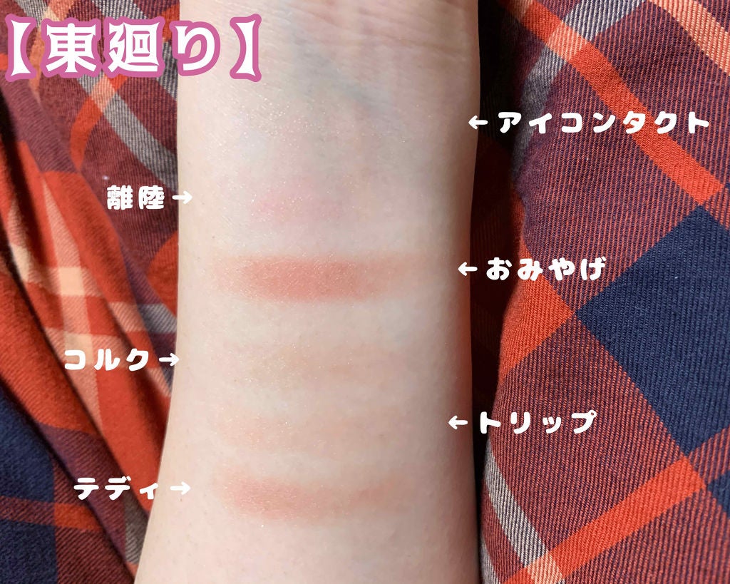 ナイストゥミーチュートランク/MAJOLICA MAJORCA/アイシャドウパレットを使ったクチコミ(3枚目)