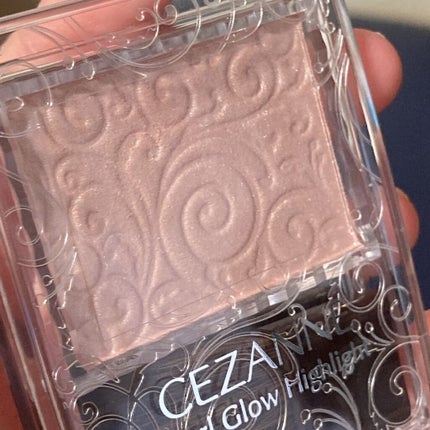 パールグロウハイライト/CEZANNE/パウダーハイライトを使ったクチコミ(2枚目)