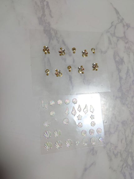 ネイルシール/DAISO/ネイルシールを使ったクチコミ(1枚目)