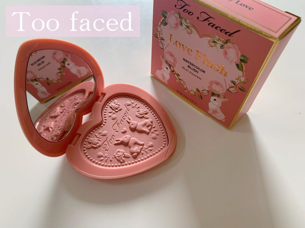 ラブ フラッシュ ロングラスティング 16H ブラッシュ/Too Faced/パウダーチークを使ったクチコミ（1枚目）