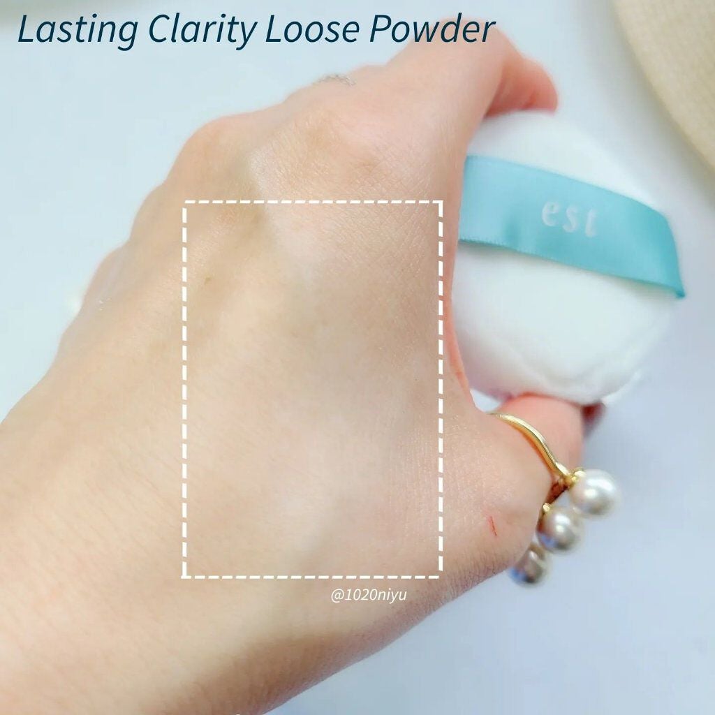 ラスティング クラリティ ルースパウダー/est/ルースパウダーを使ったクチコミ(6枚目)