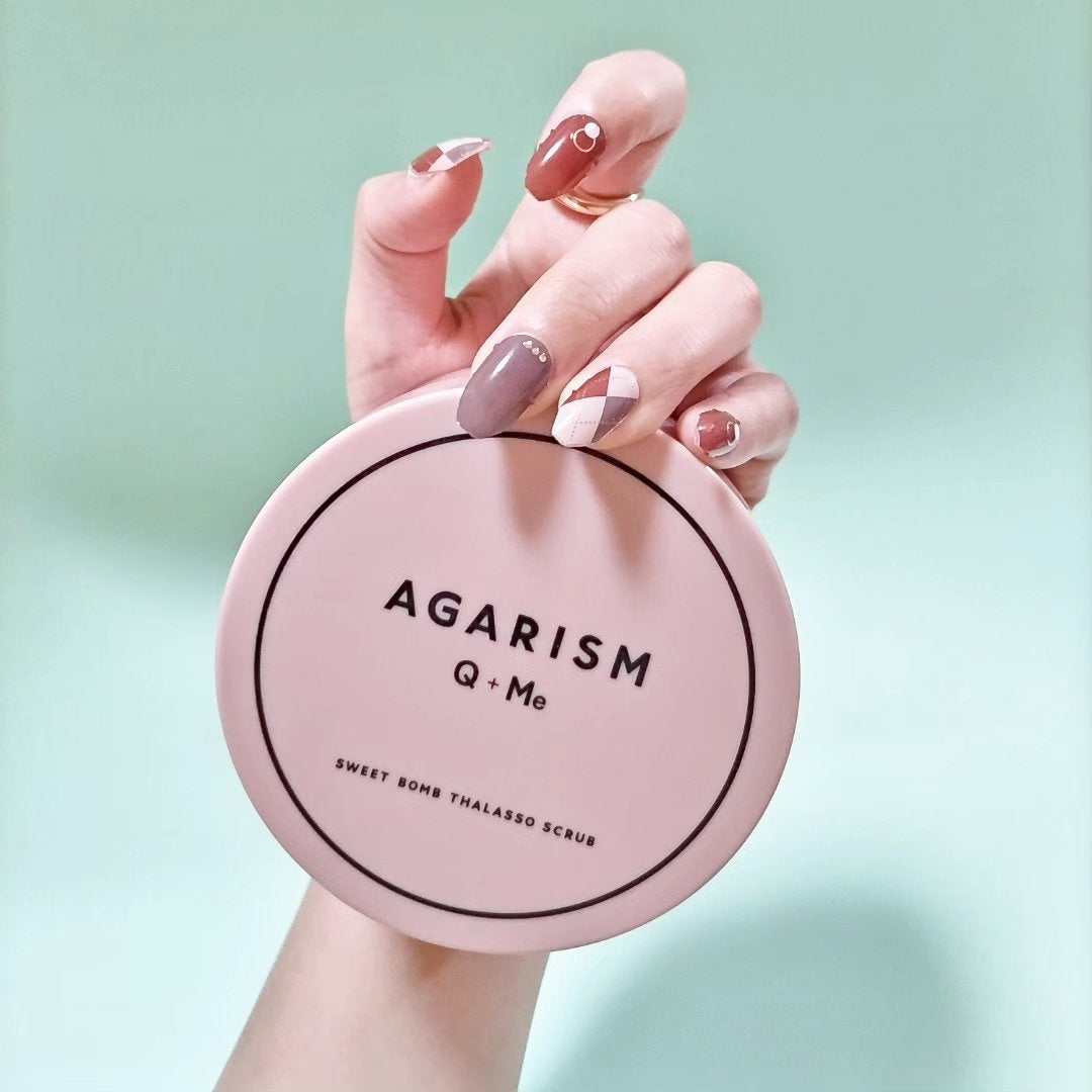 Q+Me スウィート ボム タラソ スクラブ/AGARISM/バスト・ヒップケアを使ったクチコミ(1枚目)