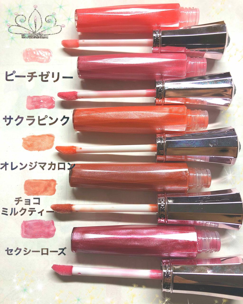 アクアリップグロス/DAISO/リップグロスを使ったクチコミ(2枚目)