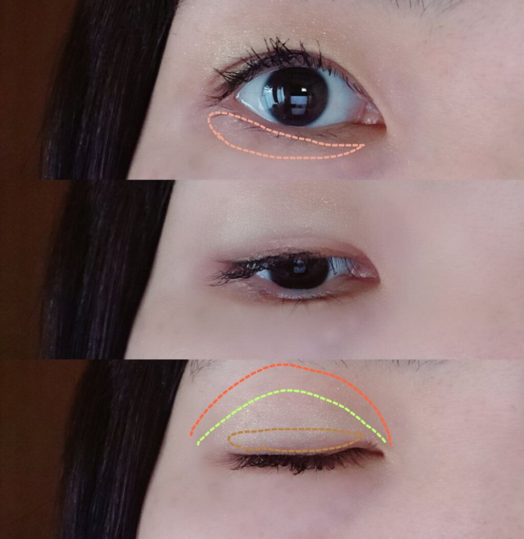 UR GLAM VELVET EYE COLOR PALETTE/U R GLAM/アイシャドウパレットを使ったクチコミ(2枚目)