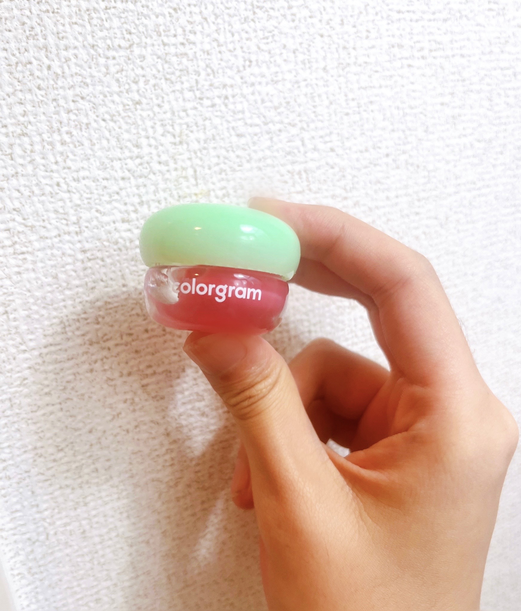 ティントリージャム 03.ピーチ/Colorgram/リップティントを使ったクチコミ（2枚目）