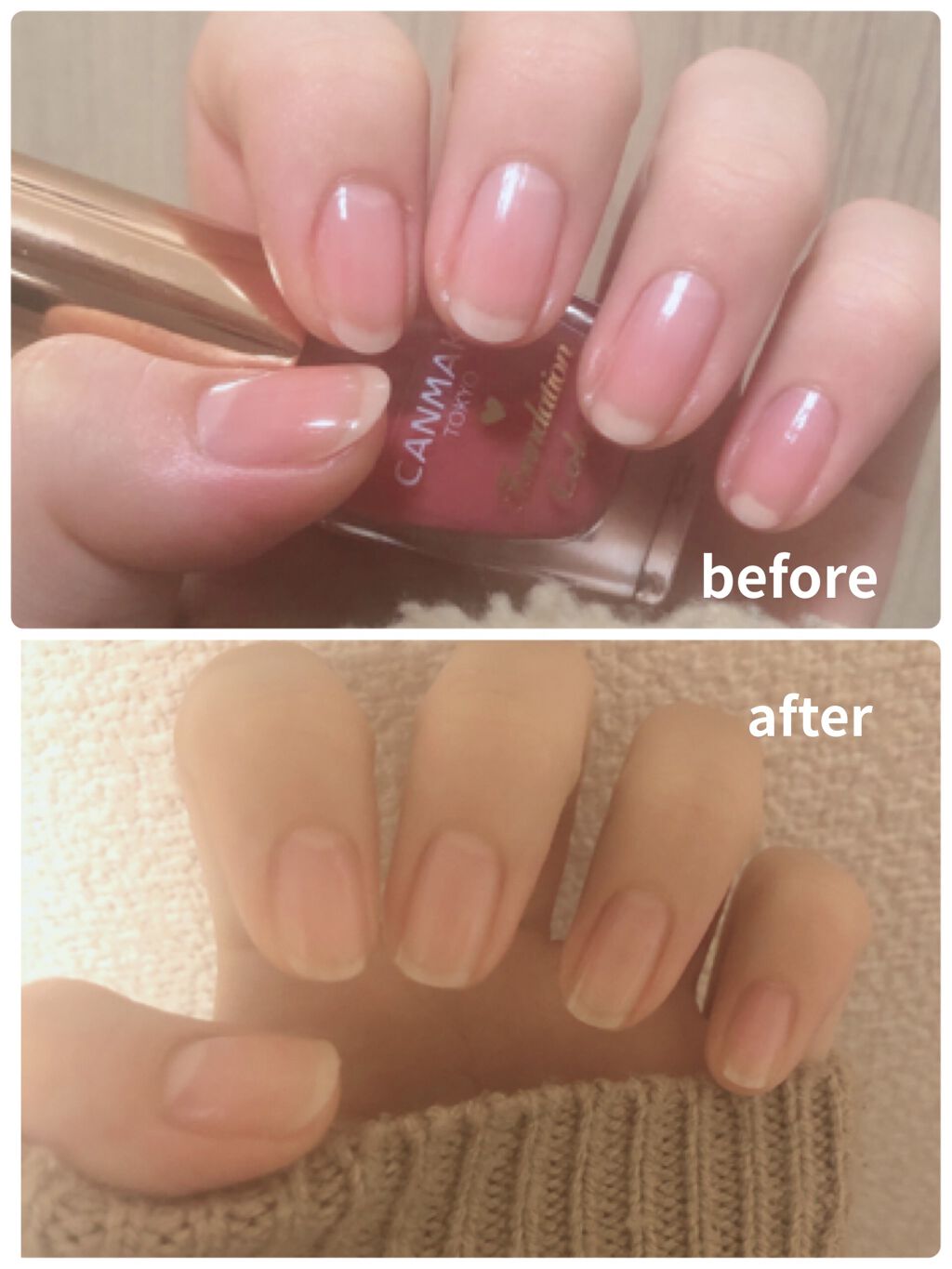 ハンドベール プレミアムリッチネイル/メンソレータム/ネイルオイル・トリートメントを使ったクチコミ（1枚目）