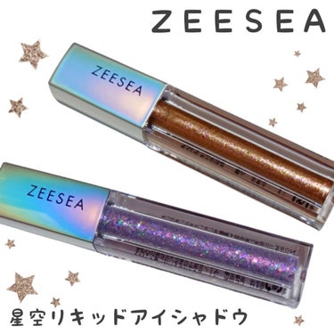 ダイヤモンドシリーズ 星空リキッドアイシャドウ 13ステンドグラス/ZEESEA/リキッドアイシャドウを使ったクチコミ（1枚目）