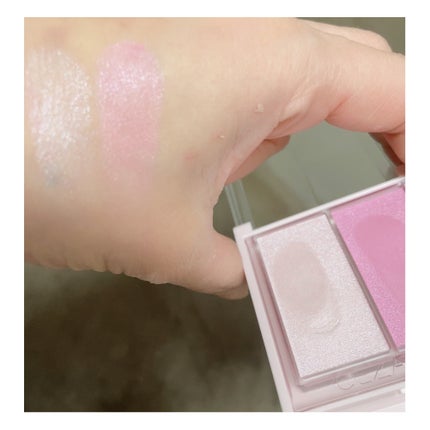 フェイスグロウカラー/CEZANNE/クリームハイライトを使ったクチコミ(4枚目)