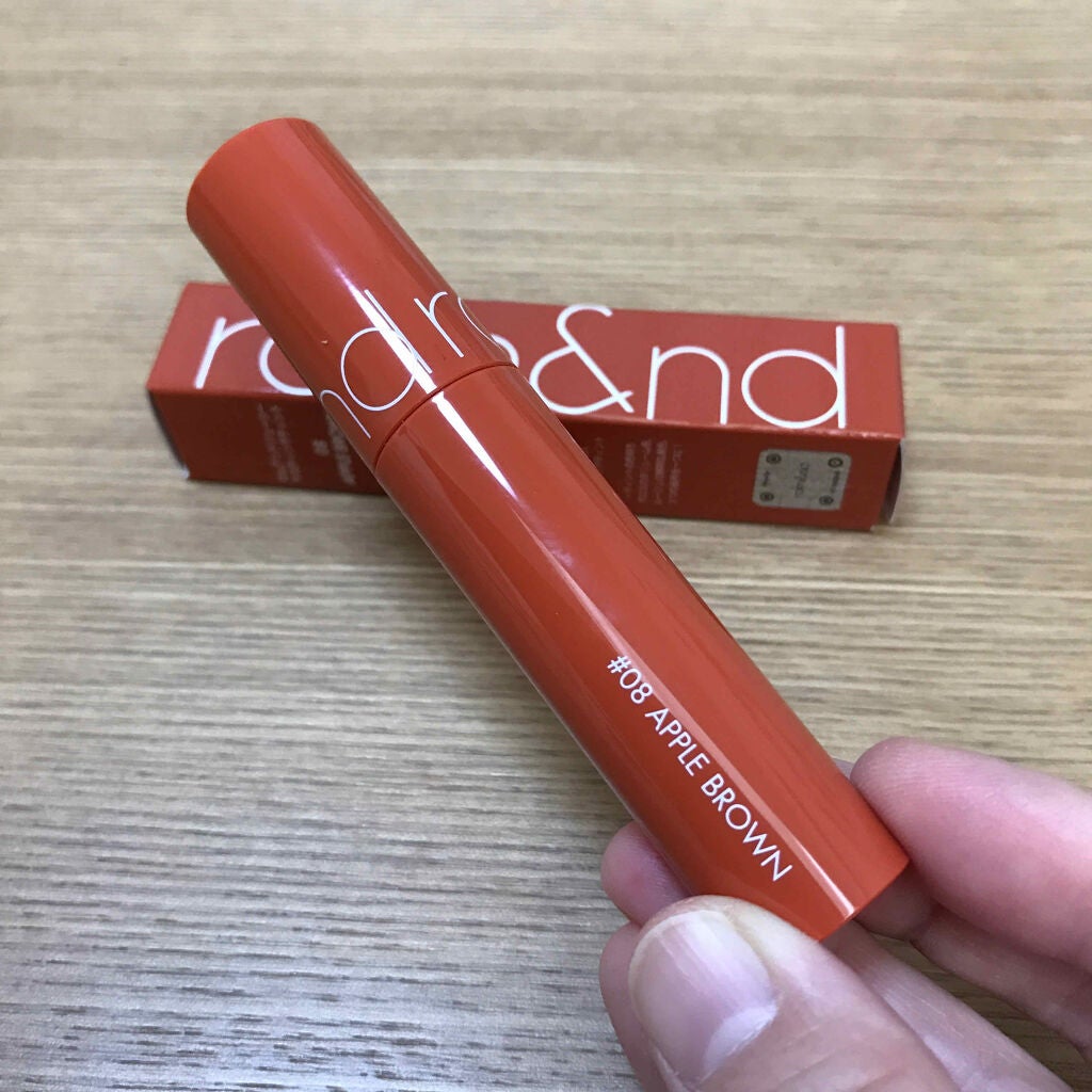 ジューシーラスティングティント/rom&nd/リップティントを使ったクチコミ(1枚目)