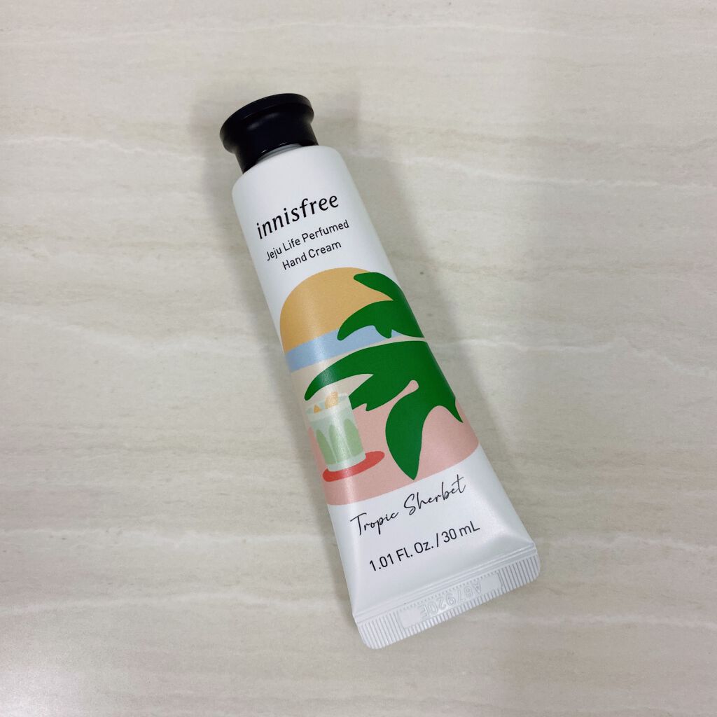 チェジュライフ パフュームド ハンドクリーム N/innisfree/ハンドクリームを使ったクチコミ（1枚目）