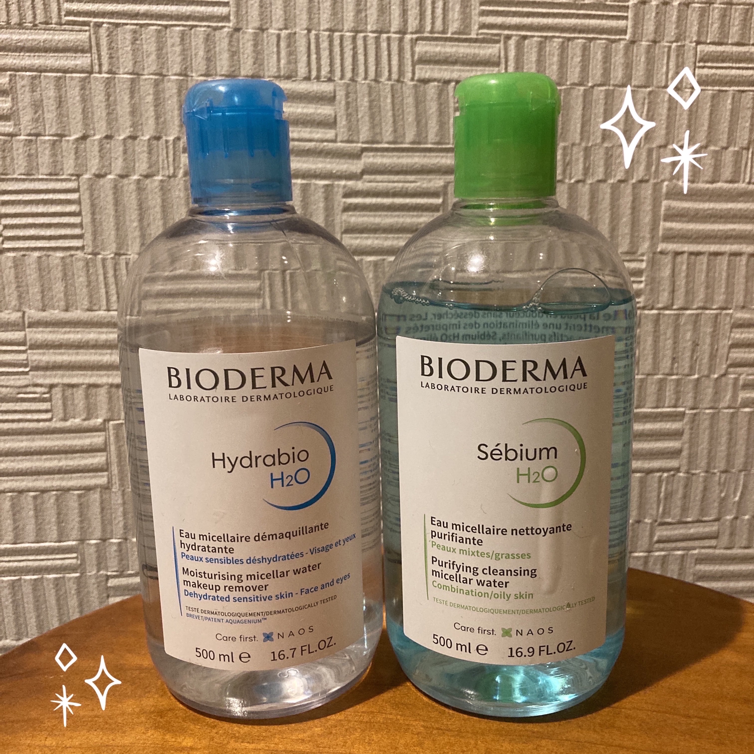 セビウム エイチツーオー D/ビオデルマ/クレンジングウォーターを使ったクチコミ（1枚目）