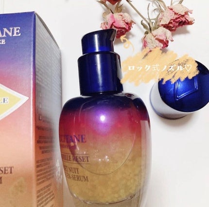 イモーテル オーバーナイトリセットセラム/L'OCCITANE/美容液を使ったクチコミ(2枚目)