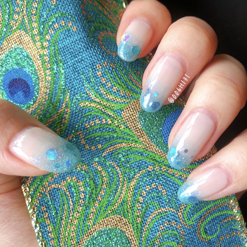 コンスピキュアス ネイルカラー　 15 ブルー（限定色）/Amplitude/マニキュアを使ったクチコミ（1枚目）